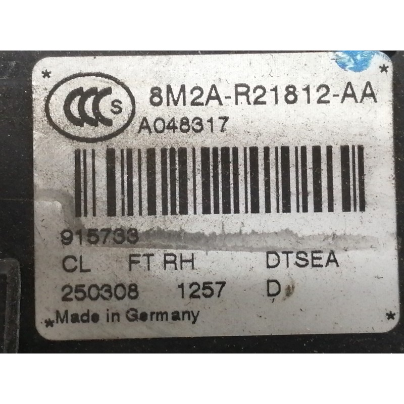 Recambio de cerradura puerta delantera derecha para ford mondeo ber. (ca2) ghia referencia OEM IAM 8M2AR21812AA 915733 