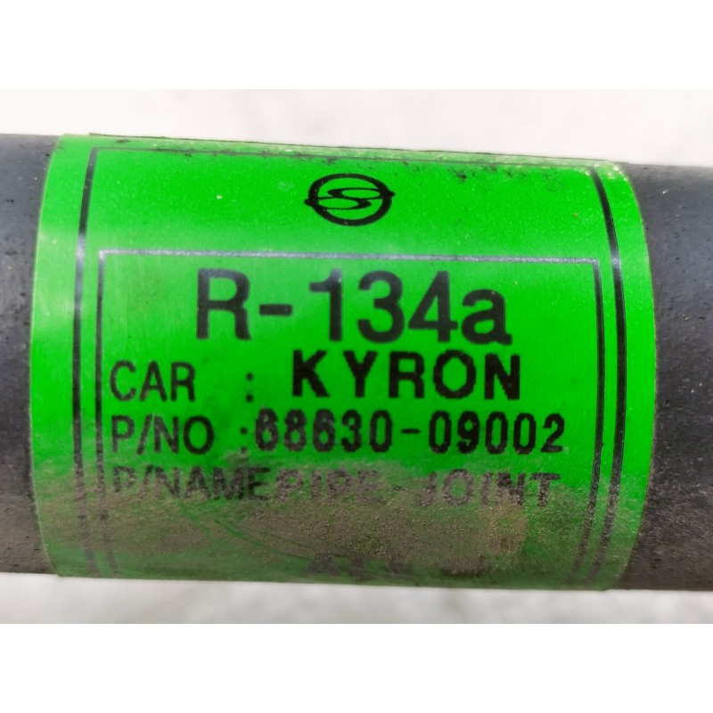 Recambio de tubos aire acondicionado para ssangyong kyron 200 xdi limited referencia OEM IAM R134A  