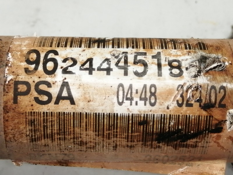 Recambio de transmision delantera derecha para peugeot partner (s2) 1.9 diesel referencia OEM IAM 9624445180  