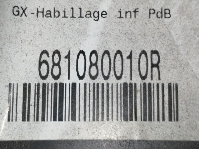 Recambio de guantera para renault megane iii berlina 5 p dynamique referencia OEM IAM 685000007R 681080010R 