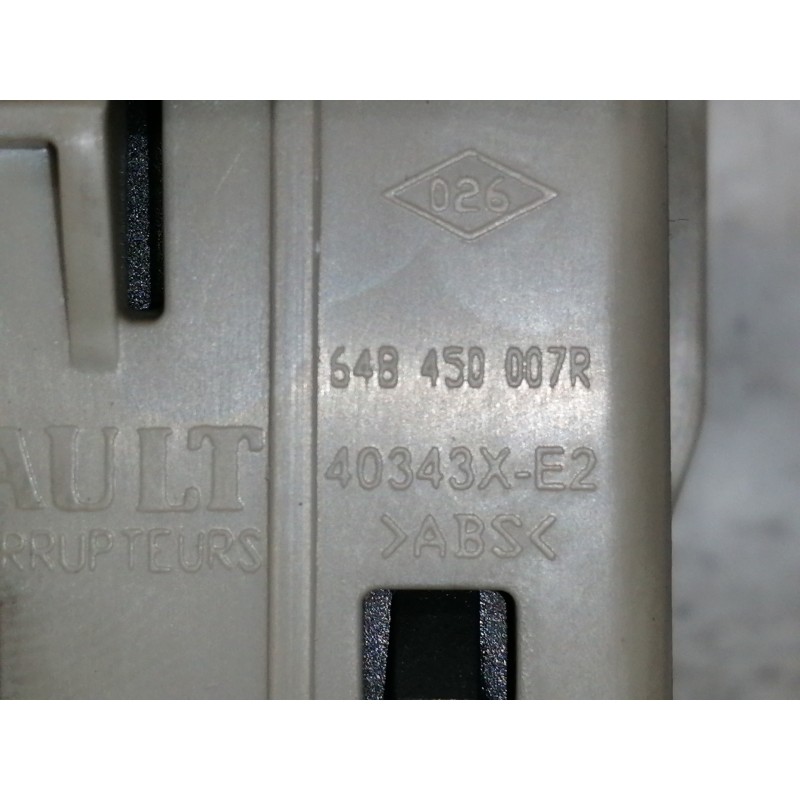 Recambio de mando luces para renault megane iii berlina 5 p dynamique referencia OEM IAM 648450001R 648450007R 40343XE2