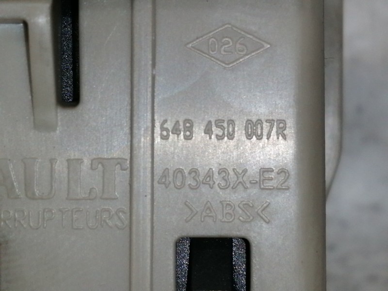 Recambio de mando luces para renault megane iii berlina 5 p dynamique referencia OEM IAM 648450001R 648450007R 40343XE2