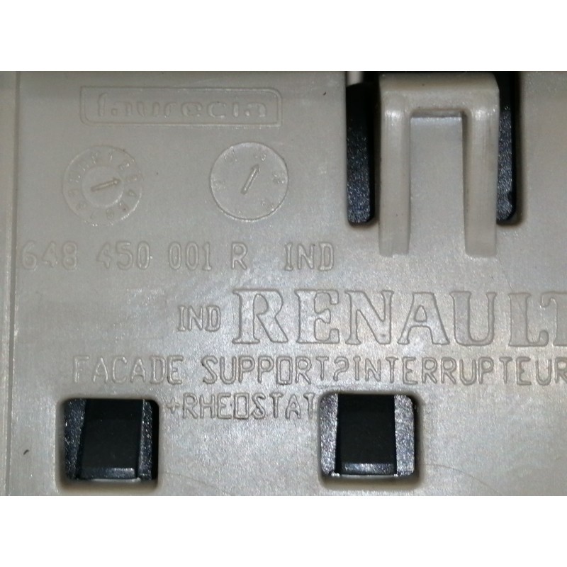 Recambio de mando luces para renault megane iii berlina 5 p dynamique referencia OEM IAM 648450001R 648450007R 40343XE2