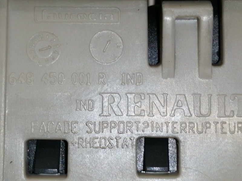 Recambio de mando luces para renault megane iii berlina 5 p dynamique referencia OEM IAM 648450001R 648450007R 40343XE2