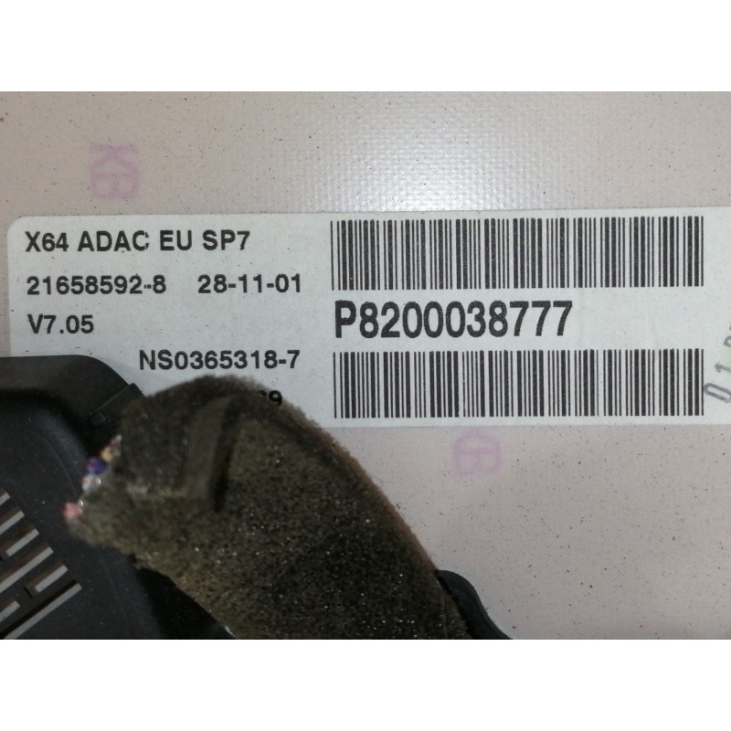 Recambio de cuadro instrumentos para renault scenic rx4 (ja0) 1.9 dci referencia OEM IAM P8200038777 216585928 NS03653187 216585