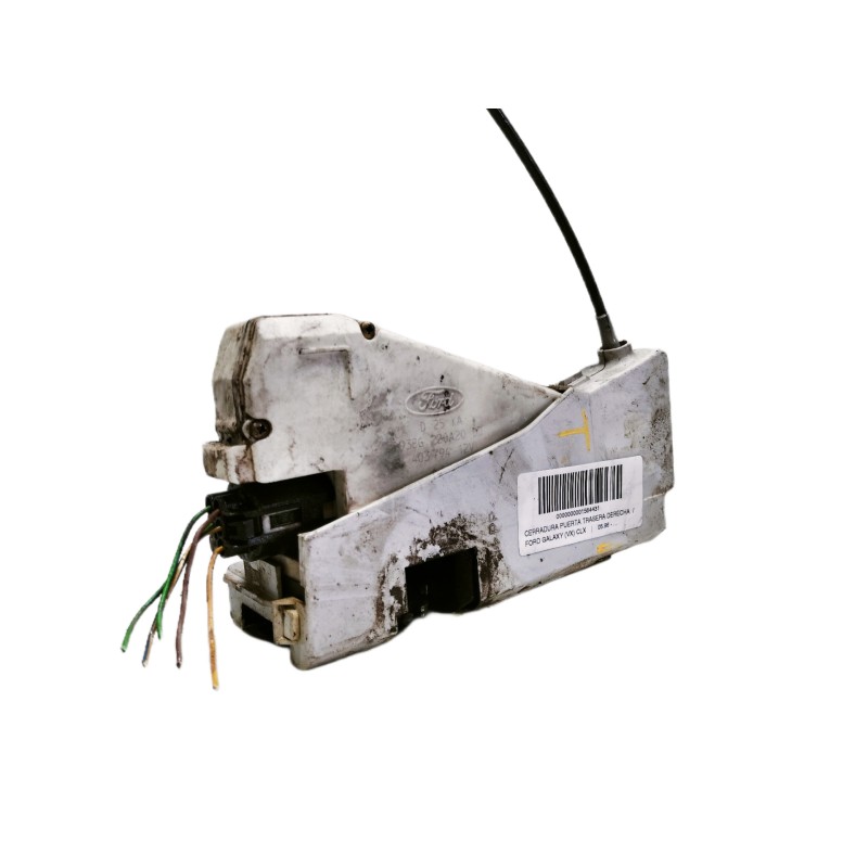 Recambio de cerradura puerta trasera derecha para ford galaxy (vx) clx referencia OEM IAM 93BG220A20DD 403794 5 CABLES 