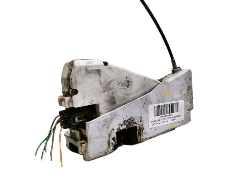 Recambio de cerradura puerta trasera derecha para ford galaxy (vx) clx referencia OEM IAM 93BG220A20DD 403794 5 CABLES 