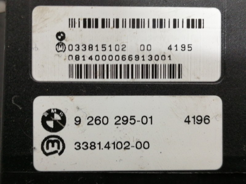 Recambio de pomo palanca cambio para bmw x1 (e84) xdrive 18d referencia OEM IAM 926029501 3381410200 033815102