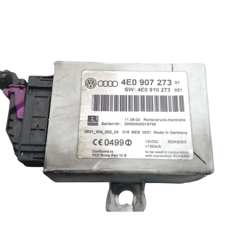 Recambio de modulo electronico para audi a8 (4e2) 4.2 quattro referencia OEM IAM   