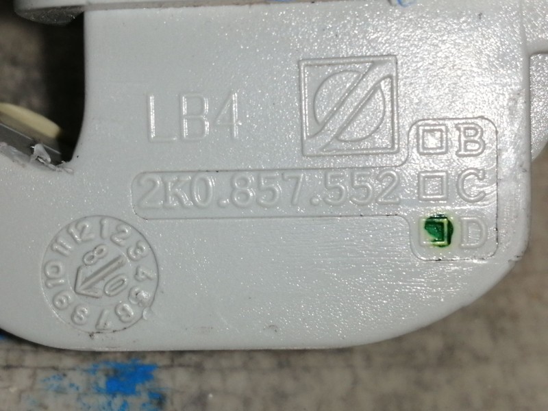 Recambio de parasol derecho para volkswagen caddy ka/kb (2c) comfortline referencia OEM IAM   