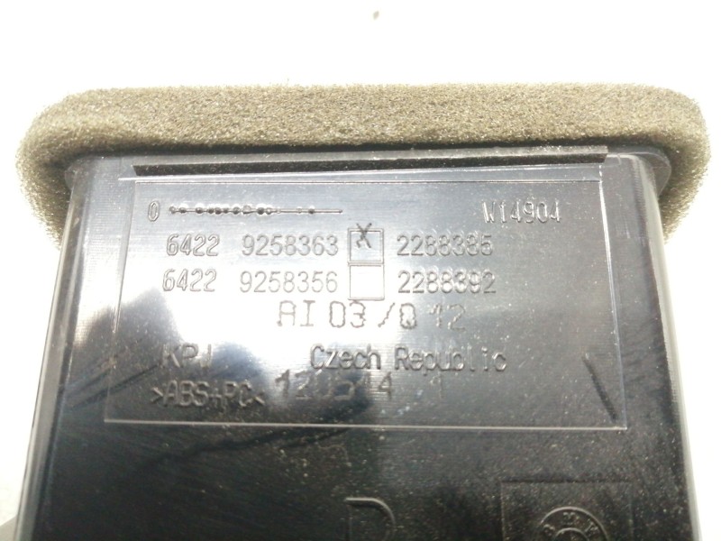 Recambio de rejilla aireadora para bmw x1 (e84) xdrive 18d referencia OEM IAM   