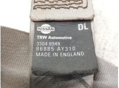 Recambio de cinturon seguridad delantero izquierdo para nissan micra (k12e) acenta referencia OEM IAM 86885AY310 33048949  2