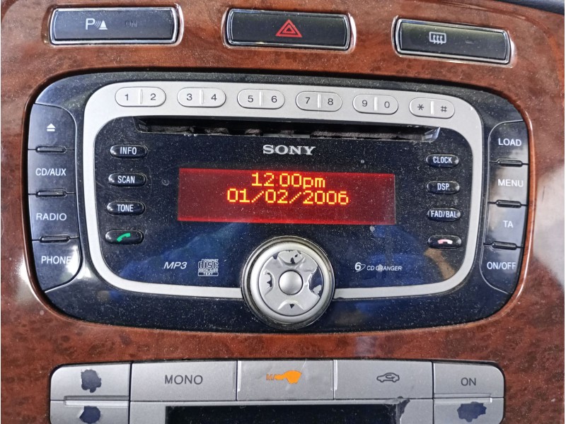 Recambio de sistema audio / radio cd para ford mondeo iv turnier (ba7) 2.0 tdci referencia OEM IAM   