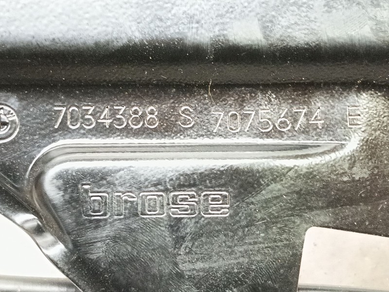 Recambio de elevalunas trasero derecho para bmw serie 5 touring (e61) 530d referencia OEM IAM 7034388S 7075674E ELECTRICO 6 PINE