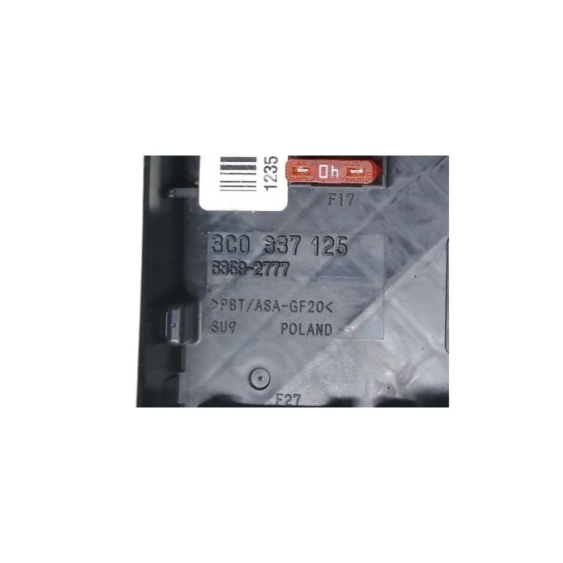 Recambio de caja reles / fusibles para volkswagen passat berlina (3c2) advance referencia OEM IAM  1K0937132 