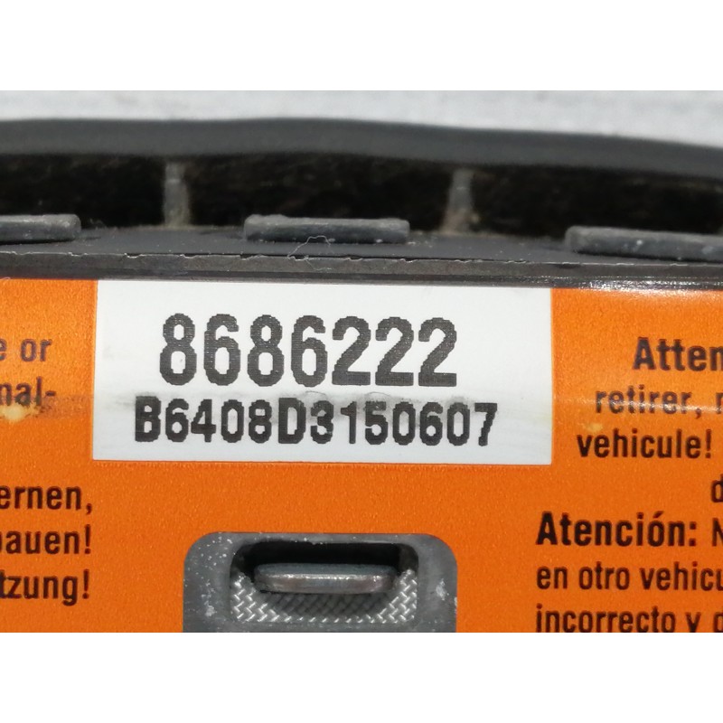Recambio de airbag delantero izquierdo para volvo s60 berlina d5 referencia OEM IAM 8686222  