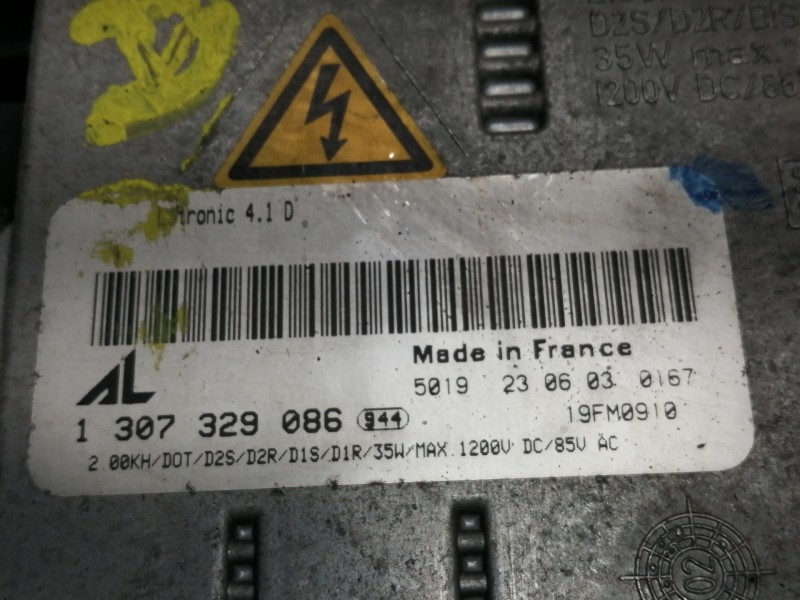 Recambio de faro izquierdo para mazda 6 berlina (gg) 2.3 cat referencia OEM IAM 2285510600  