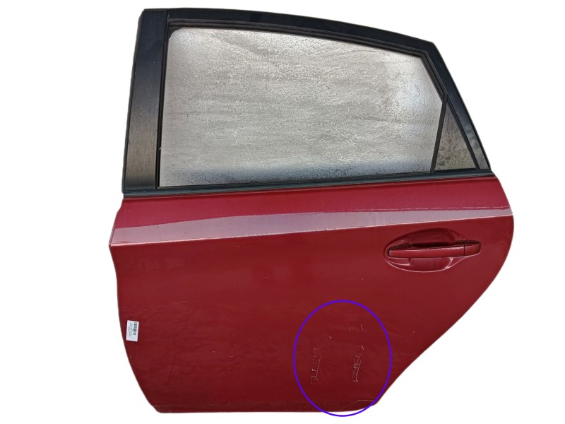 Recambio de puerta trasera izquierda para toyota prius (_w3_) 1.8 hybrid (zvw3_) referencia OEM IAM   