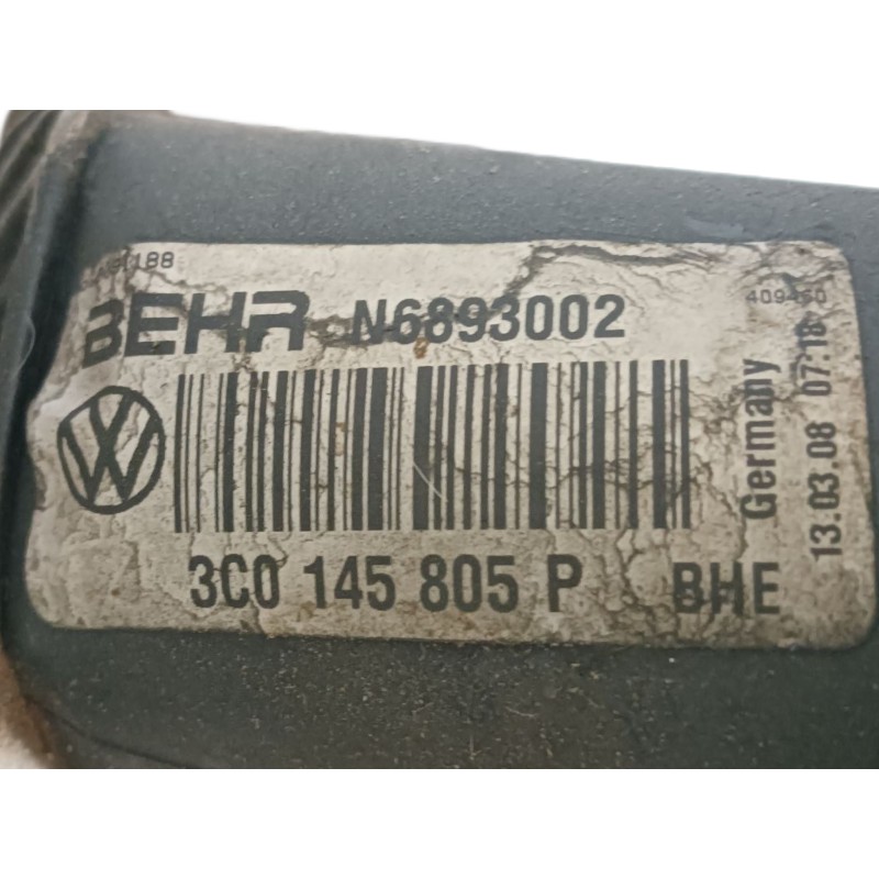 Recambio de intercooler para volkswagen passat berlina (3c2) advance referencia OEM IAM 3C0145805P  