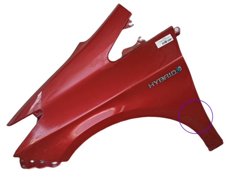 Recambio de aleta delantera izquierda para toyota prius (_w3_) 1.8 hybrid (zvw3_) referencia OEM IAM   