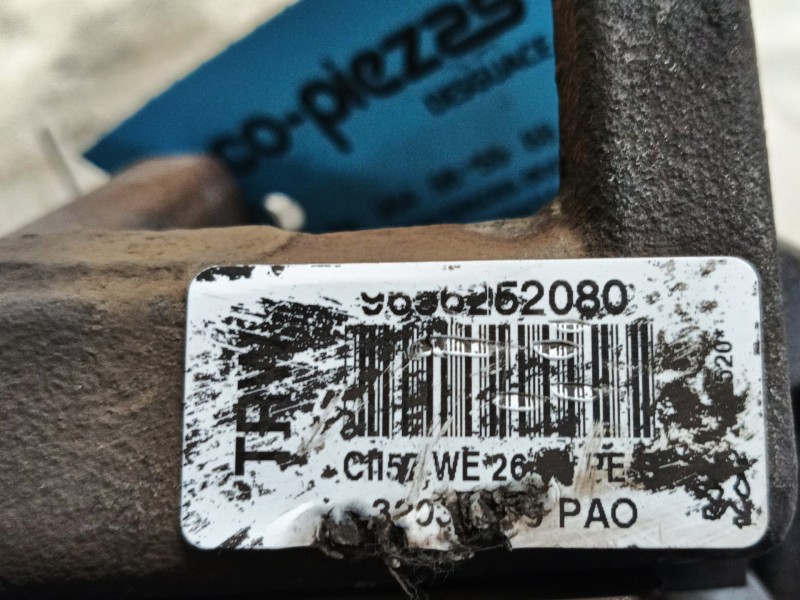 Recambio de pinza freno delantera izquierda para peugeot 407 sw premium referencia OEM IAM  9656252080 