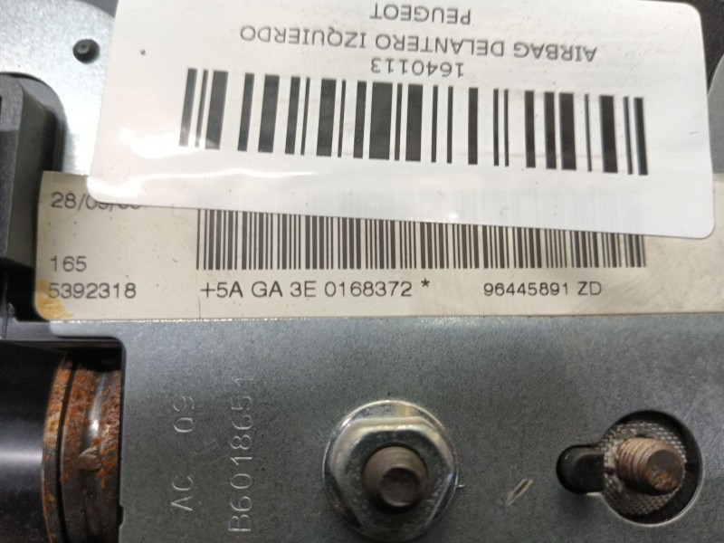 Recambio de airbag delantero izquierdo para peugeot 407 st sport referencia OEM IAM 96445891ZD  
