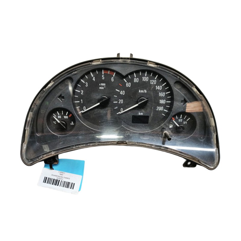 Recambio de cuadro instrumentos para opel corsa c club referencia OEM IAM  09166808FB 