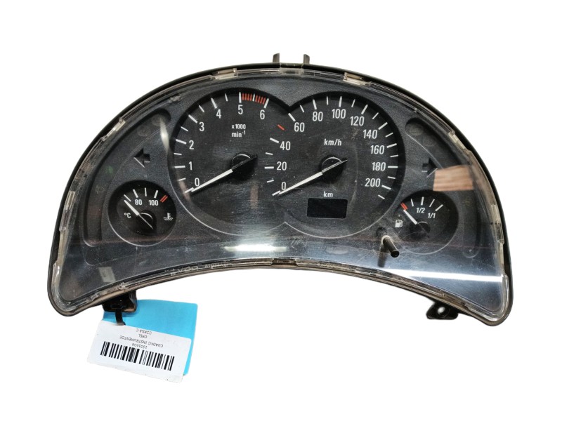 Recambio de cuadro instrumentos para opel corsa c club referencia OEM IAM  09166808FB 