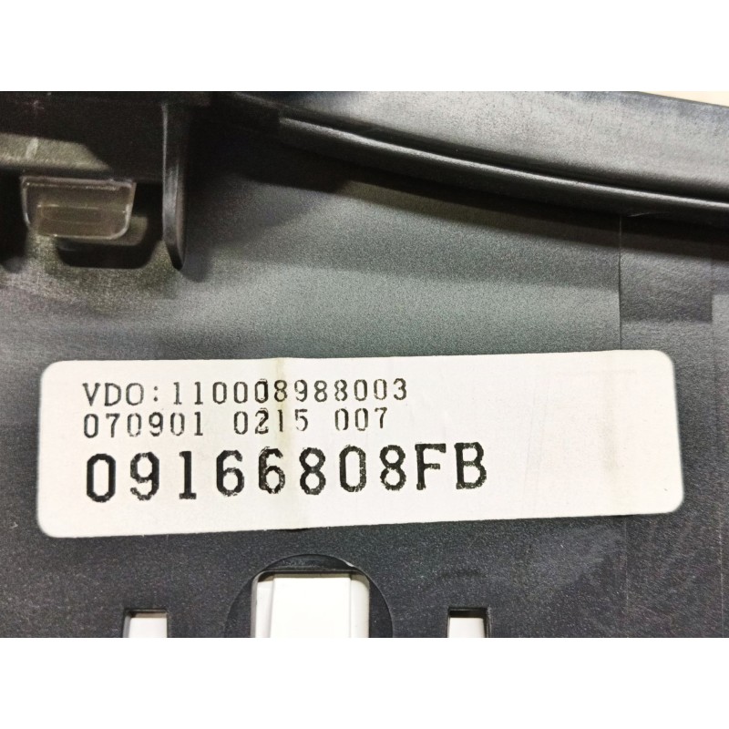 Recambio de cuadro instrumentos para opel corsa c club referencia OEM IAM  09166808FB 
