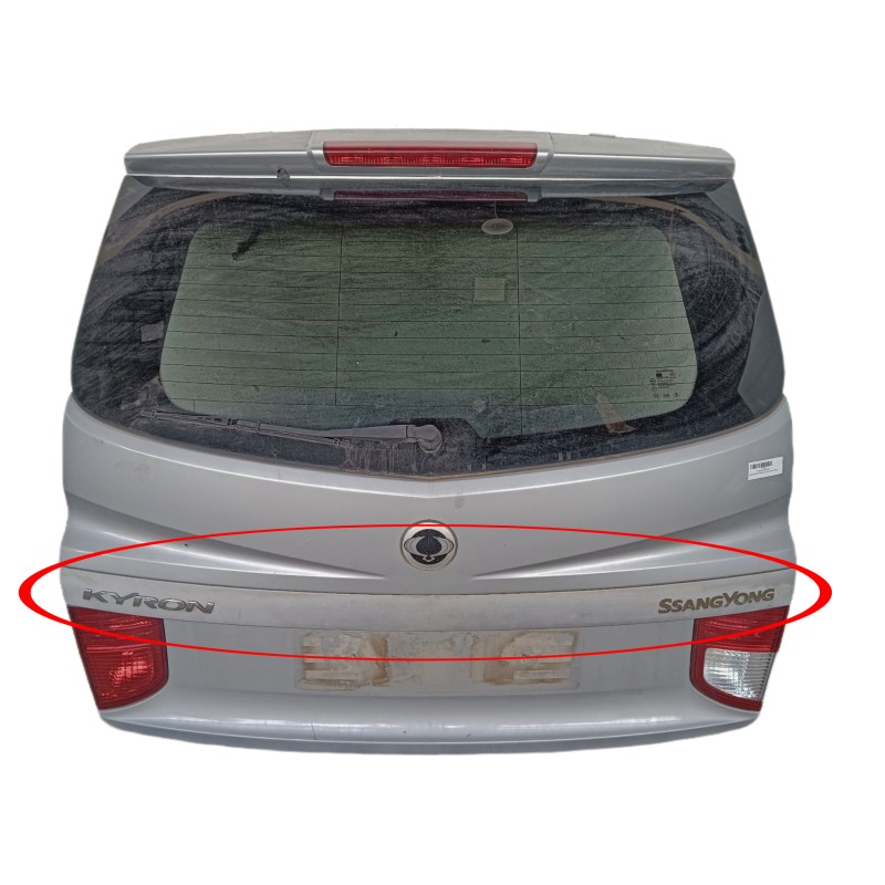 Recambio de porton trasero para ssangyong kyron 200 xdi limited referencia OEM IAM COMPLETO  