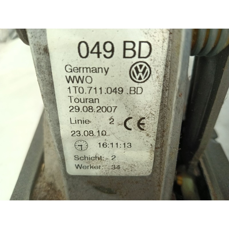 Recambio de pomo palanca cambio para volkswagen caddy ka/kb (2c) comfortline referencia OEM IAM   