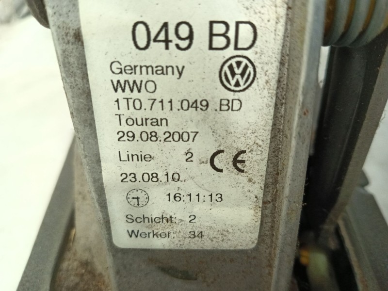 Recambio de pomo palanca cambio para volkswagen caddy ka/kb (2c) comfortline referencia OEM IAM   