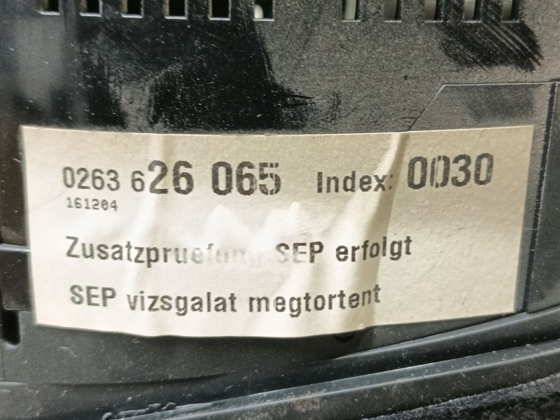 Recambio de cuadro instrumentos para audi a4 avant (8e) 2.0 tdi referencia OEM IAM 8E0920900R 0263626065 6513000305