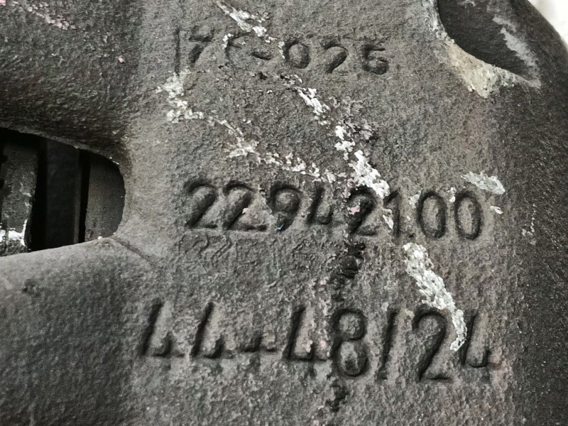 Recambio de pinza freno delantera izquierda para fiat ducato caja cerrado 35 techo sobreelevado (06.2006 =>) l4h2 120 multijet r