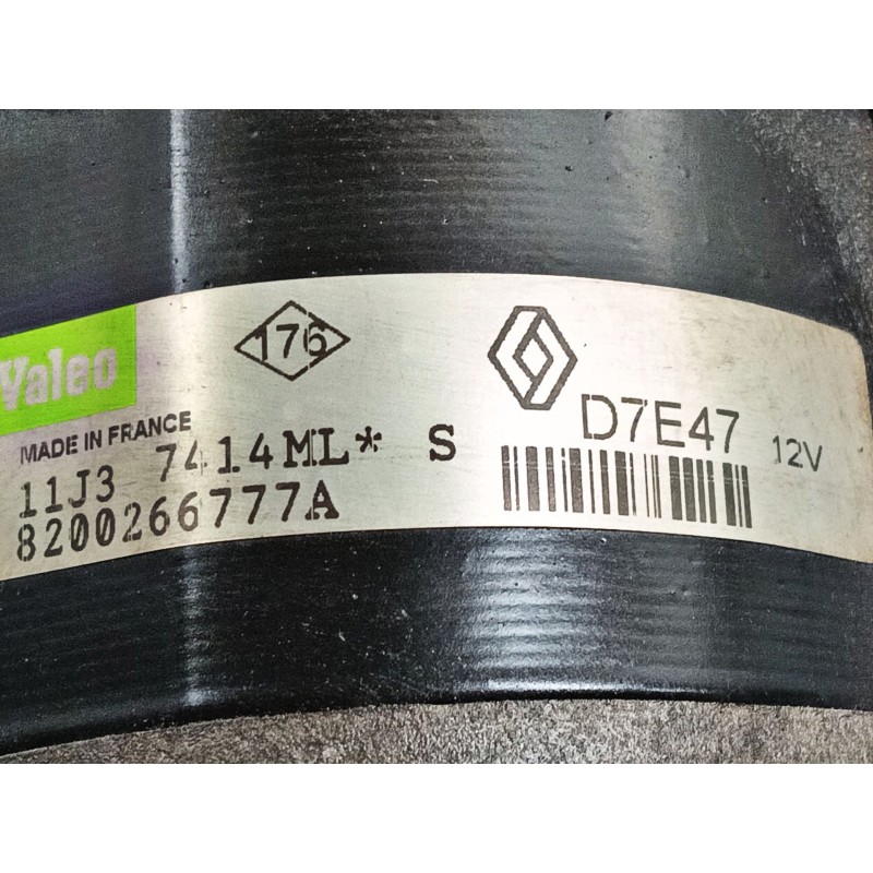 Recambio de motor arranque para renault megane ii coupe/cabrio authentique referencia OEM IAM   