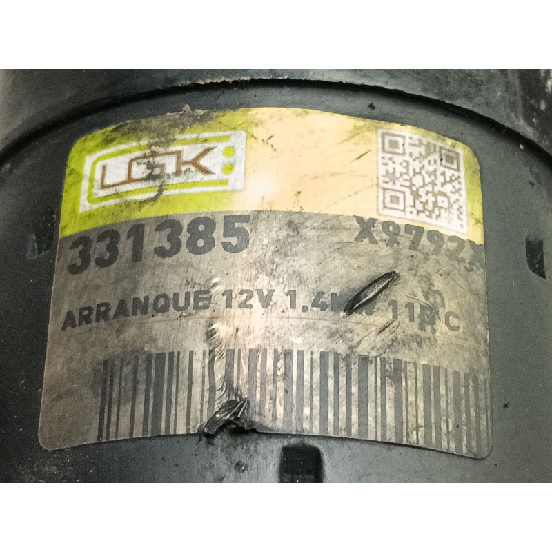 Recambio de motor arranque para peugeot expert kasten furgón l1h1 referencia OEM IAM   