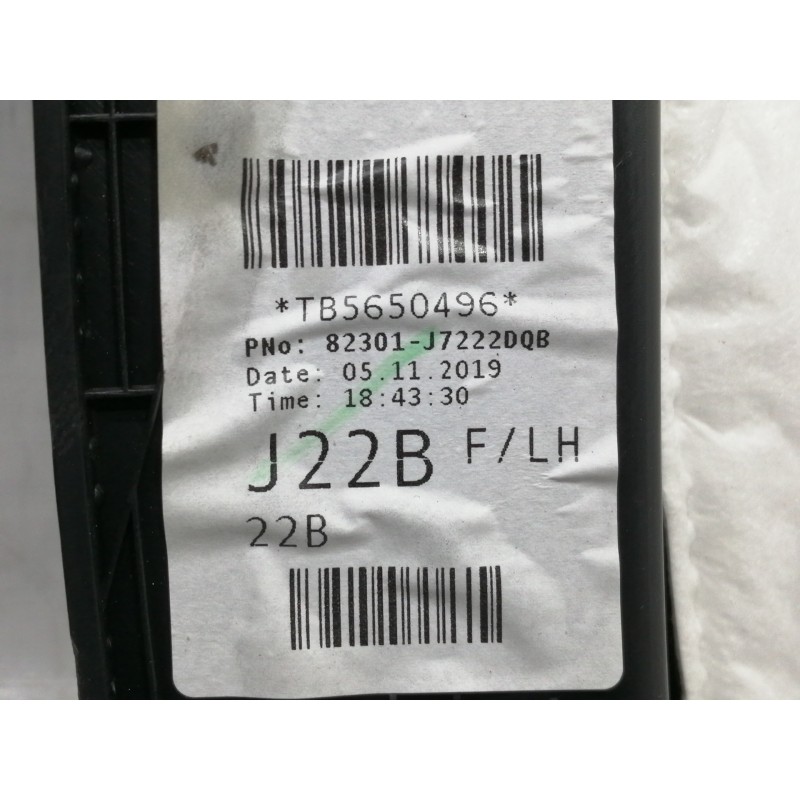 Recambio de guarnecido puerta delantera izquierda para kia xceed business referencia OEM IAM 82301J7222DQB 82332J70 82370J7000WK