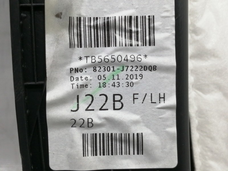 Recambio de guarnecido puerta delantera izquierda para kia xceed business referencia OEM IAM 82301J7222DQB 82332J70 82370J7000WK
