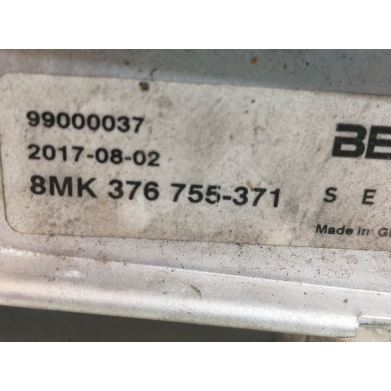 Recambio de radiador agua para bmw serie 5 lim. (f10) 520d referencia OEM IAM 8MK376755371 99000037 