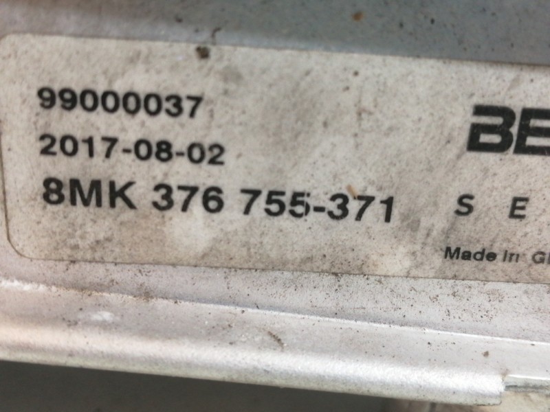 Recambio de radiador agua para bmw serie 5 lim. (f10) 520d referencia OEM IAM 8MK376755371 99000037 