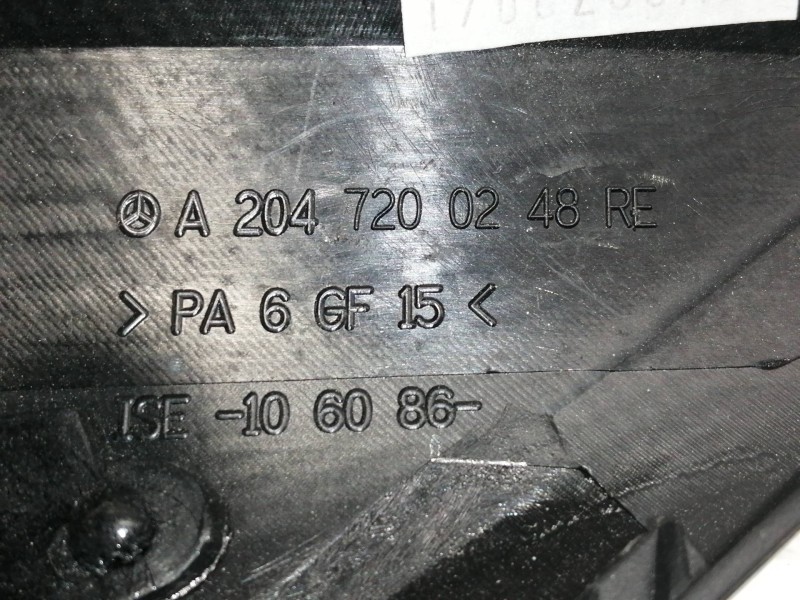 Recambio de no identificado para mercedes-benz clase c (w204) berlina c 200 cdi blueefficiency (204.006) referencia OEM IAM A204