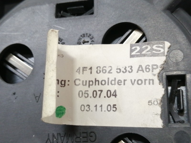 Recambio de no identificado para audi a6 berlina (4f2) 2.0 tdi referencia OEM IAM 4F1862533  