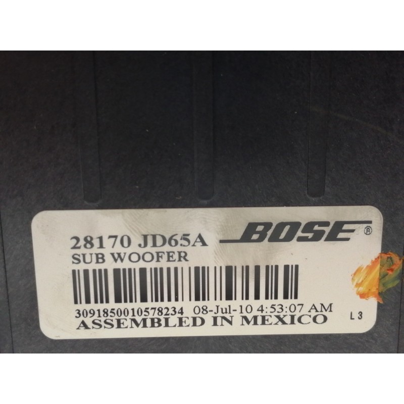 Recambio de no identificado para nissan qashqai (j10) acenta referencia OEM IAM 28170JD65A  