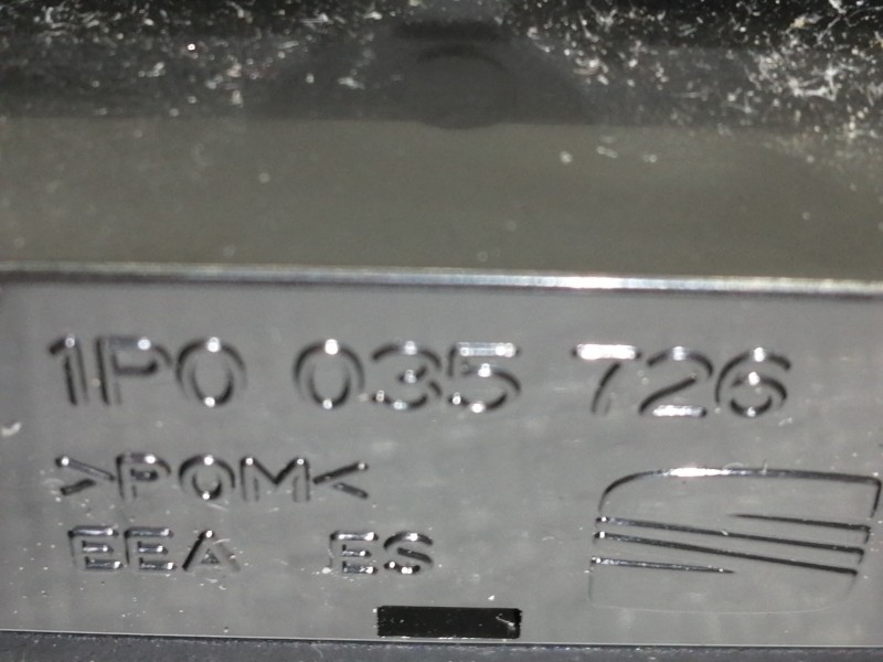 Recambio de no identificado para seat leon (1p1) reference referencia OEM IAM 1P0035726  