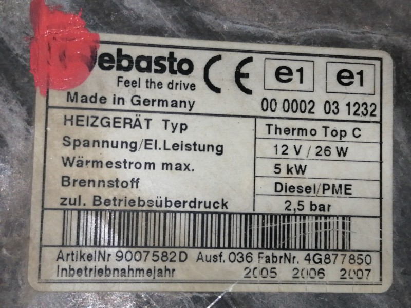 Recambio de no identificado para volkswagen touareg (7l6) v6 tdi referencia OEM IAM 7L6815071D  