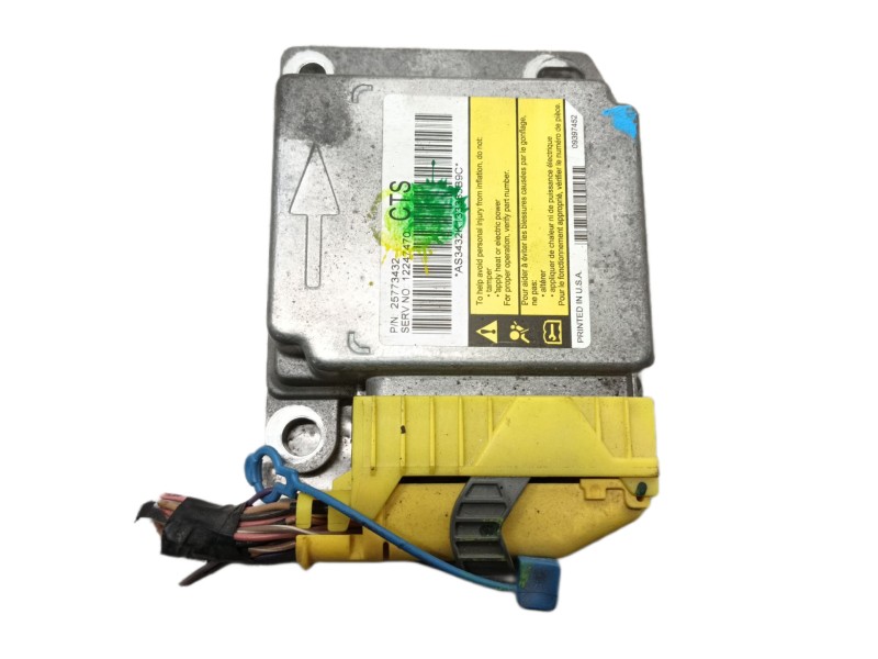 Recambio de centralita airbag para cadillac cts 3.2 elegance referencia OEM IAM 25773432 12247470 09397452