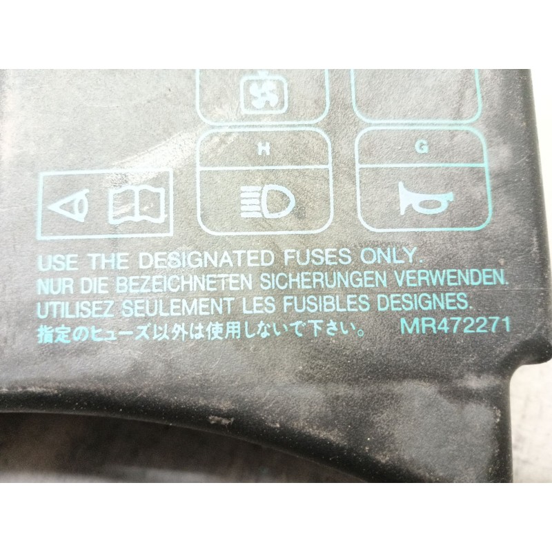 Recambio de caja reles / fusibles para mitsubishi carisma berlina 4 (da0) 1800 gdi comfort referencia OEM IAM MR472271  