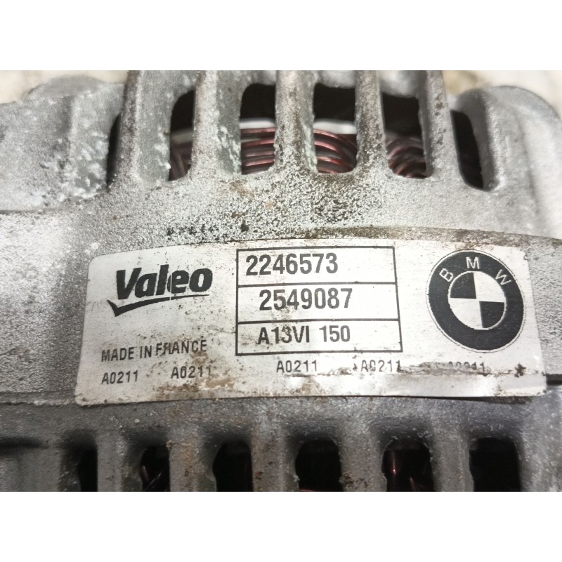 Recambio de alternador para bmw serie 5 berlina (e39) 525tds referencia OEM IAM 2246573 2549087 A13VI150