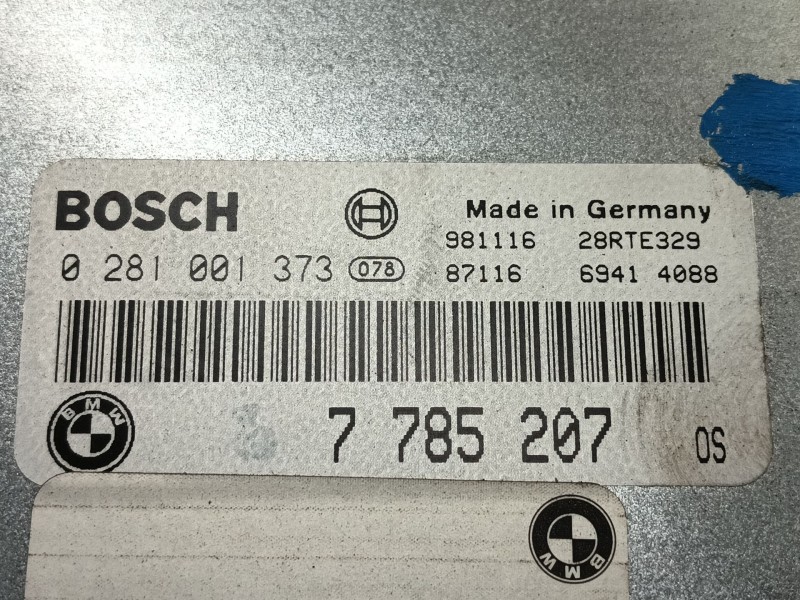 Recambio de centralita motor uce para bmw serie 5 berlina (e39) 525tds referencia OEM IAM 0281001373 7785207OS 