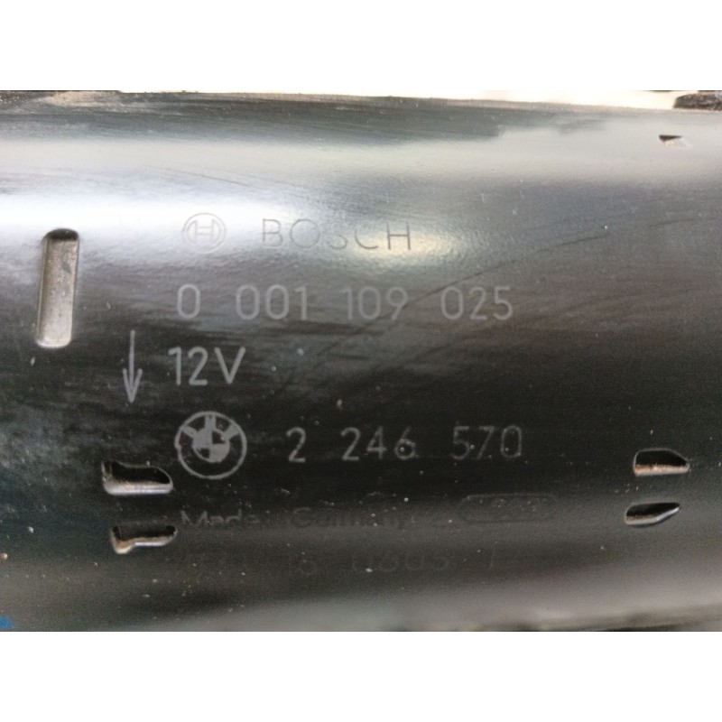 Recambio de motor arranque para bmw serie 5 berlina (e39) 525tds referencia OEM IAM 0001109025 2246570 